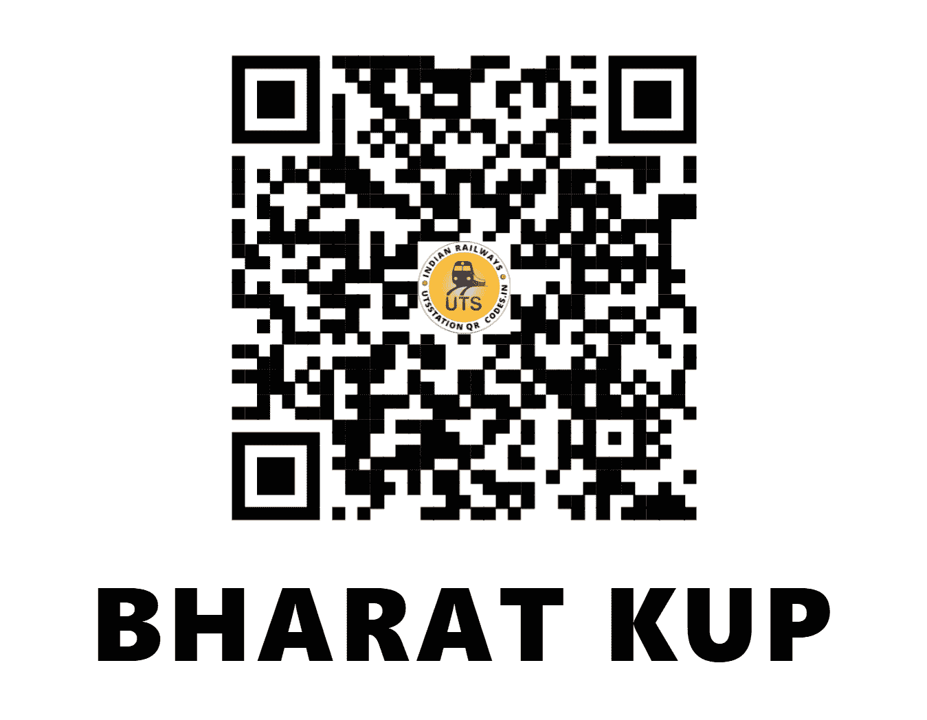 UTS QR Code for BHARAT KUP - BTKP (NC - UTTAR PRADESH)